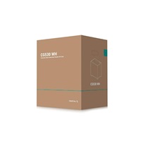 DEEPCOOL Case CG530 WH, ATX, Průhledná bočnice, bílá