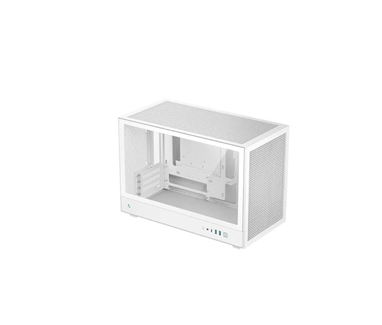 DEEPCOOL Case CH260 WH, mATX, Průhledná bočnice, bílá