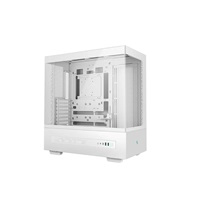 DEEPCOOL Case CH690 DIGITAL WH, ATX, Průhledná bočnice, bílá