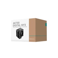DEEPCOOL CPU Chladič AK700 G2 DIGITAL NYX, 1x120, LGA1851, AM5, černá