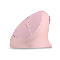 CONNECT IT FOR HEALTH LADIES PINK Bezdrátová vertikální myš, ergonomická, růžová