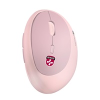 CONNECT IT FOR HEALTH LADIES PINK Bezdrátová vertikální myš, ergonomická, růžová