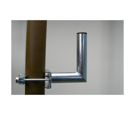 Držák antény na stožár, galvanický zinek, délka 15cm