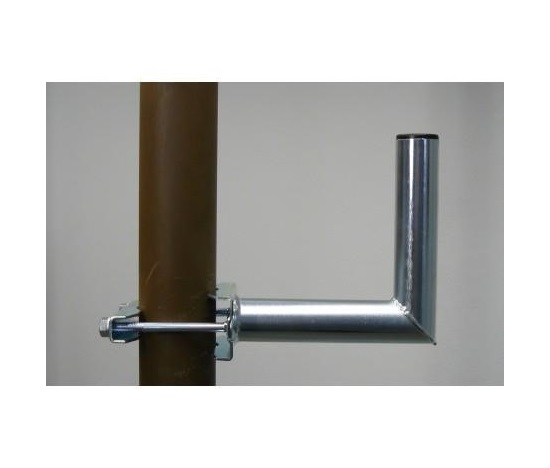 Držák antény na stožár, galvanický zinek, délka 20cm