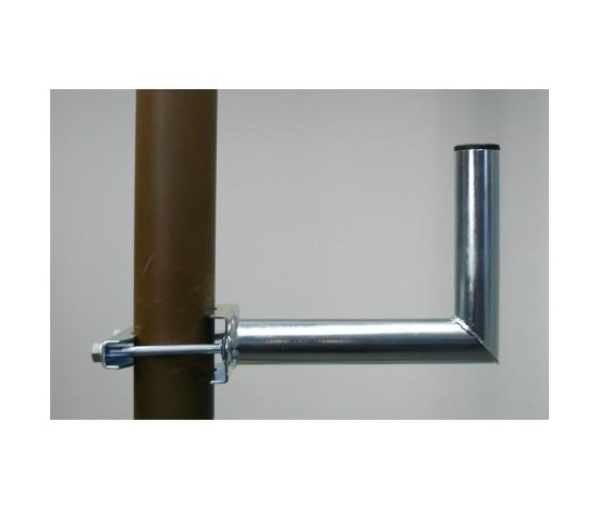 Držák antény na stožár, galvanický zinek, délka 25cm