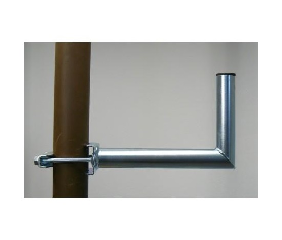 Držák antény na stožár, galvanický zinek, délka 30cm