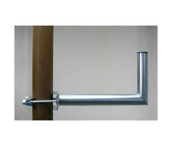 Držák antény na stožár, galvanický zinek, délka 35cm