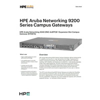 HPE Aruba Networking 9240 (RW) 4xSFP28 1 Expansion Slot Campus Gateway