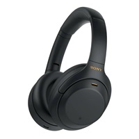 BAZAR - Sony bezdrátová sluchátka WH-1000XM4, EU, černá - Po opravě (Náhradní krabice)
