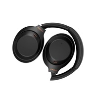 BAZAR - Sony bezdrátová sluchátka WH-1000XM4, EU, černá - Po opravě (Náhradní krabice)