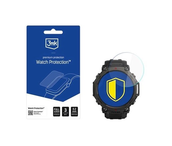 3mk hybridní sklo Watch Protection FlexibleGlass pro Amazfit T-Rex 3 Pro 48mm