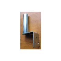 Držák antény na zeď mini, galvanický zinek, délka 8,5cm, výška 15cm