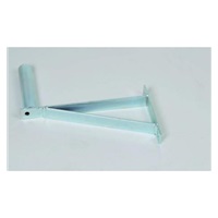 Držák antény na zeď se vzpěrou, galvanický zinek, délka 29cm