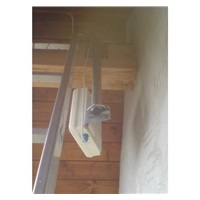 Držák antény na krov, galvanický zinek, výška 40cm