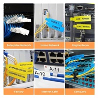 Niimbot štítky na kabely RXL 12,5x109mm 60ks Red pro D11 a D110