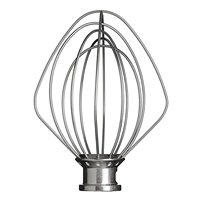 KitchenAid Artisan 5KSM125EOB Kuchyňský robot - 10 rychlostí, planetární systém, celokovová konstrukce, lesklá černá