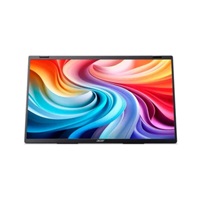 ACER LCD PD163QTbmiuux DUAL SCREEN,40cm (15.6"),60Hz,250nits,8ms,Repro,Audio,Vesa,HDMI,USB,Black