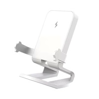 1stCOOL bezdrátová přenosná QI nabíječka 15W, panáček, USB-C, bílá