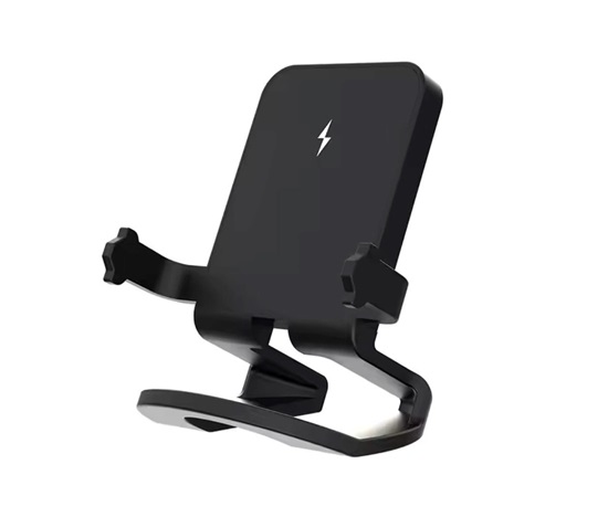 1stCOOL bezdrátová přenosná QI nabíječka 15W, panáček, USB-C, černá