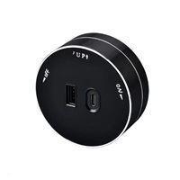 BAZAR - Viking zásuvkový modul A60, 1x USB-A, 1x USB-C, PD, černá, poškozený obal