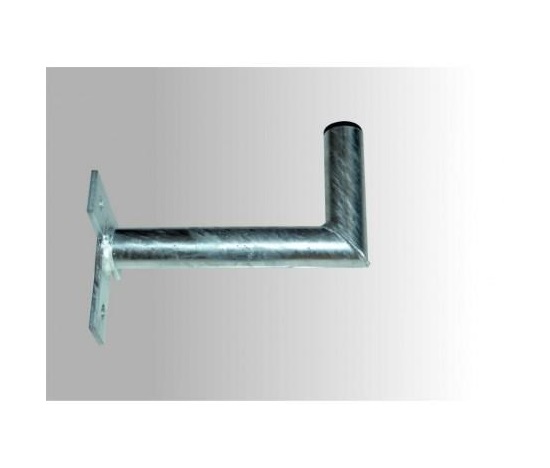 Držák antény na zeď, tvar T mini, žárový zinek, délka 20cm