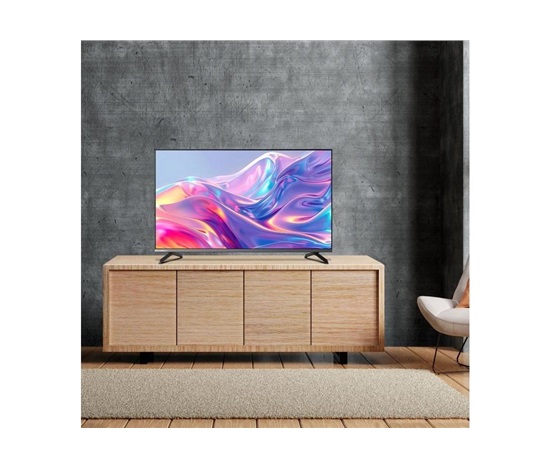 CHiQ U55QST TV 55", UHD, QLED, ultratenká, Google TV, DLG 120 Hz, Dolby Audio, Frameless, metalická