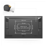 Hama nástenný držiak TV, 200x200, pohyblivý (2 ramená)