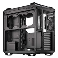 BAZAR - ASUS case TUF GAMING GT502 PLUS, Mid Tower, průhledná bočnice, 4x 120mm ARGB Fan, černá - Poškozený obal (Komple
