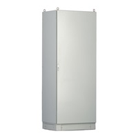 XtendLan 19" venkovní vodotěsný rozvaděč 30U 600x600, krytí IP55, 3-bodový zámek, šedý