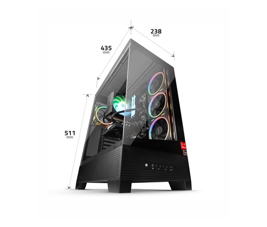LYNX Challenger i5 14400F 32GB 1T SSD NVMe RTX 5060 Ti 16G bez OS