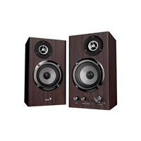 GENIUS Reproduktor SP-HF1812BT, BT, 3.5mm jack, 50W, tmavé dřevo