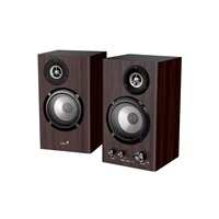 GENIUS Reproduktor SP-HF1812BT, BT, 3.5mm jack, 50W, tmavé dřevo