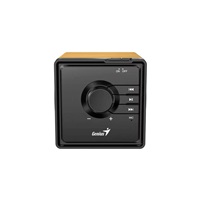 GENIUS Reproduktor SP-916BT, BT, 6W, světlé dřevo
