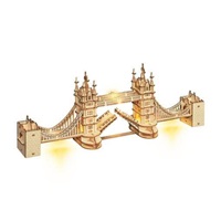 RoboTime dřevěné 3D puzzle most Tower Bridge svítící