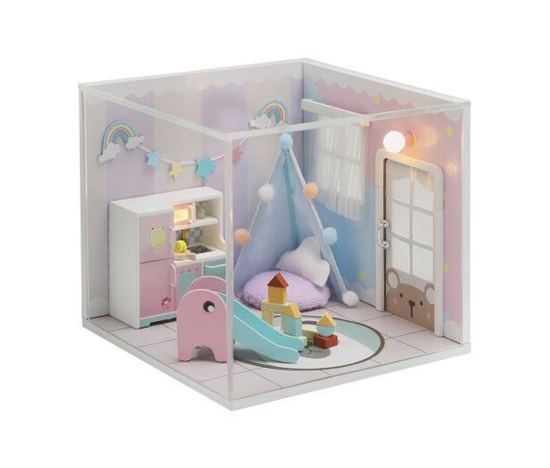 2Kids Toys miniatura domečku Duhový dům