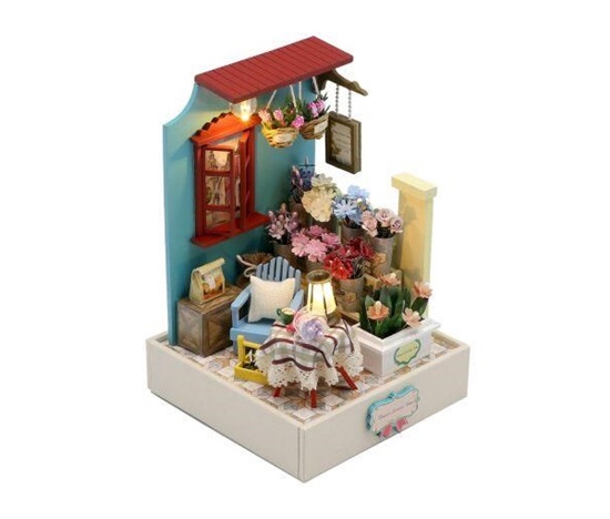 2Kids Toys Miniatura domečku Pokoj květinového odpočinku