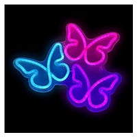 2Kids Toys LED NEON LIGHT lampička Motýli