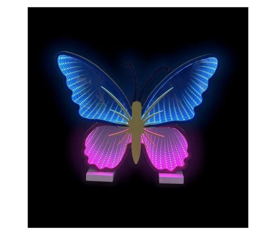 2Kids Toys LED NEON LIGHT lampička Motýl