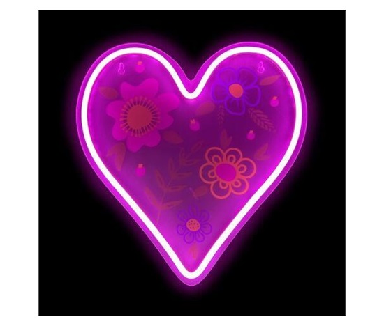 2Kids Toys LED NEON LIGHT lampička Srdce