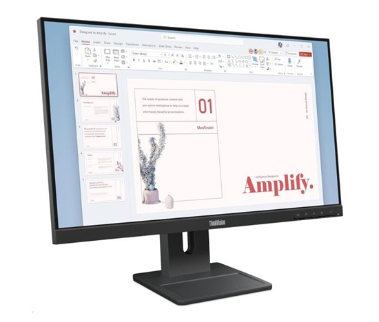 LENOVO LCD S24-4e - 23.8",IPS,16:9,1920x1080,100Hz,250cd/m2,1300:1,4ms(GtG),VGA,HDMI