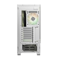MSI case MAG PANO 110R PZ WHITE, ATX, Průhledná bočnice, 4x 120mm ARGB Fan, bílá