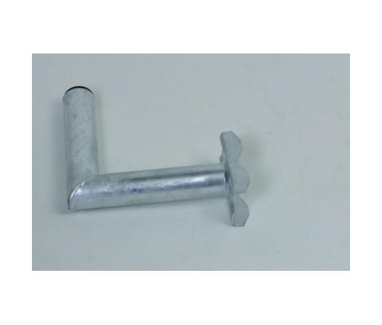 Držák antény na balkón, žárový zinek, délka 20cm