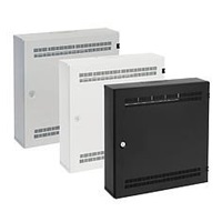 Solarix rozvaděč SOHO LC-18 s lištami 2U, 4U a 11U, 550x550x150mm bílá RAL 9003 LC-18-55-15-W