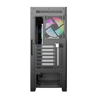 BAZAR - VeinX case GL29AL-BK, ATX, Průhledná bočnice, 4x 120mm ARGB Fan, ARGB Hub, Černá - Rozbaleno (Komplet)