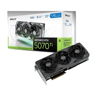 PNY VGA Nvidia GeForce RTX 5070 Ti 16GB Triple Fan Plus OC, RTX 5070 Ti OC, 16GB GDDR7, 3xDP, 1xHDMI
