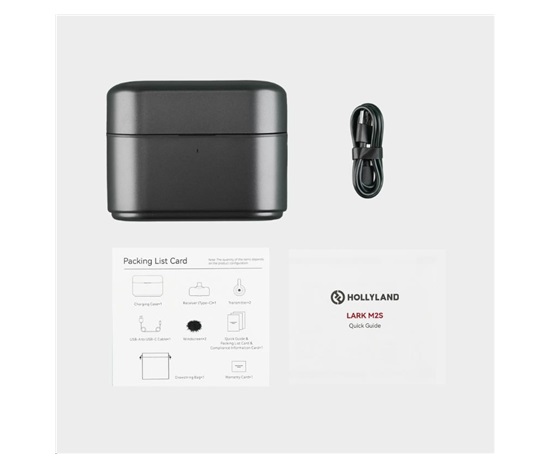 Hollyland LARK M2S Mobile Version Charging Case (Space Gray) Fit for LARK M2S