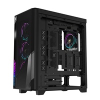 BAZAR - GIGABYTE case AORUS C500 GLASS, bez zdroje, průhledná bočnice, Mid Tower, černá - Poškozený obal (Komplet)
