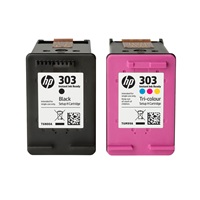 HP 303 Tri-color Original Ink Cartridge (165 pages), T6N01AE