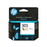 HP 303 Tri-color Original Ink Cartridge (165 pages), T6N01AE