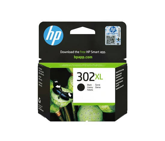 HP 302XL High Yield Black Original Ink Cartridge, , F6U68AE (480 pages)